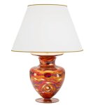 Kolarz - anfora lampe de table en tissu avec abat - jour conique rond or 24 carats Kolarz - anfora lampe de table en tissu avec abat - jour conique rond or 24 carats