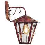 Konstsmide fenix applique d'ext�rieur classique lanterne vers le bas cuivre, ip23