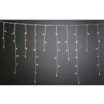 Konstsmide guirlande lumineuse stalactites pour l'extrieur 80 led blanc chaud (l x h) 300 cm x 87. 5 ...