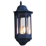 Konstsmide pallas applique murale lanterne classique d'ext�rieur noir mat, ip23