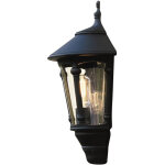 Konstsmide virgo applique murale ext�rieure lanterne classique m. noir, ip23
