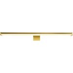 Kos led applique led eclairage tableau miroir sdb ip44 clii m�tal dor� led 8w 640 lumens 3000k l40cm ...