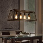 Kosilum - grande suspension serre  semis 4 lumires - fresy