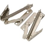 Kotarbau lot de 2 ferrures � ressort pour meuble - galvanis� - argent� - 135 mm, 05907465900041