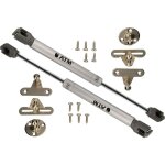 Kotarbau - lot de 2 v�rins � gaz hydrauliques pour meubles 80 n argent�