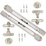 Kotarbau - lot de 2 v�rins � gaz pour meubles - 60 n - ressort hydraulique - argent�