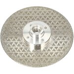 Kotarbau - disque � tron�onner diamant� 125 mm pour couper et meuler la pierre en c�ramique