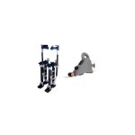 Kr tools - kit échasses 45 à 76 cm magnésium + banjo de plaquiste en plastique homax Kr tools - kit échasses 45 à 76 cm magnésium + banjo de plaquiste en plastique homax
