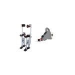 Kr tools - kit échasses 60 à 101 cm + banjo de plaquiste en plastique homax Kr tools - kit échasses 60 à 101 cm + banjo de plaquiste en plastique homax