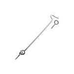 Crochet tempte 4. 0 x 160 mm
