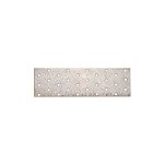 Force homme acier plaque perfore, 200 x 60 mm, 80785