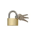 Force homme cadenas en laiton 40 mm, 3098
