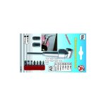 Bgs technic - kraftmann set de 10 embouts de vissage d'angle pour perceuse
