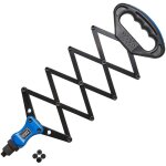 K. 105 - 2431 pince  riveter extensible riveteuse  poigne extensible type accordon rivets 2, 4 - ...