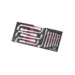 Kraftwerk - eva3 jeu de cl�s � pipe 7 - 19 mm, 13 pi�ces