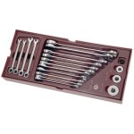 Kraftwerk gearwrench - coffret completo, 19 pièces Kraftwerk gearwrench - coffret completo, 19 pièces