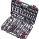 Kraftwerk ? malette de rangement 200 pi�ces ? plastique robuste ? douilles super - lock 4 � 32 mm ? cliquet ...