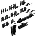 Kraftwerk - set de croch. porte - outils p. parois, 22p. Kraftwerk - set de croch. porte - outils p. parois, 22p.