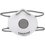 Masque anti - poussière avec valve ffp2 - 2 pièces - kreator Masque anti - poussière avec valve ffp2 - 2 pièces - kreator