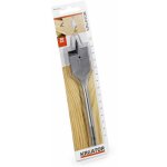 Mche  bois plate longueur 152 mm diamtre 30 mm