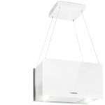 Klarstein - kronleuchter l hotte lot aspirante 60cm 590 m / h led classe a - blanc