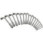 Ks tools - jeu de 16 cl�s � pipe d�bouch�es m�triques 6 pans en bo�te - 517. 0441