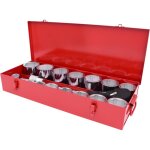 Ks tools - 911. 0822 - coffret douilles et accessoires 1'', 22 pcs