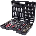 Kstools ? coffret multi - outils 195 pi�ces ? acier chrome - vanadium ? angle de reprise 5� ? dents 72 ...