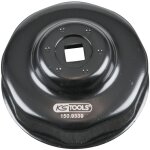 Ks tools - cloche pour filtre � huile 3 / 8'', diam�tre 76 mm / 8 cannelures - 150. 9339