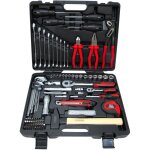 Ks tools - coffret de douilles 1 / 4'' - 1 / 2'' - cl�s de 8 � 19 mm - - chromemat - 103 pcs - 911. 0703 ...