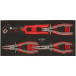 Ks tools - module de pinces, 4 pi�ces - 713. 4014