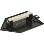 Ks tools - taloche plastique noire pointue - poign�e bois - plateau alv�ol� - 140x80 mm - 144. 0531