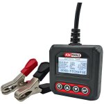 Ks tools - testeur de batterie - testeur batterie voiture 12v - test de l'�tat de tous types de batteries ...