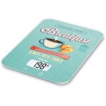 Ks19 - balance de cuisine petit - d�jeuner, mesure 5 kg, 1 g, �cran lcd, bouton tactile, verre de s�curit�, ...