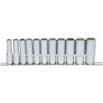 3 / 8' jeu de douilles 6 pans, longues, 11 pcs 8 - 19 mm