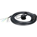 Kstools - c�ble de charge efuturo droit, connecteur � extr�mit� ouverte vers le type 2 pour le raccordement ...