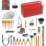 Caisse  outils isols 1000v - 137 pices kstools