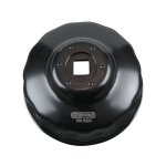 Kstools - cloche pour filtre  huile 3 / 8'', diamtre 74 / 76 mm / 15 cannelures