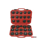 Ks tools 150. 9350 jeu de cls  filtre  huile 3 / 8', 30 pices x967022