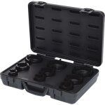 Coffret de douilles pour km crou  ergots, ergots extrieurs, 9 pcs