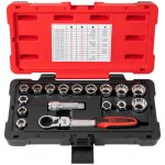 Ks tools - coffret de douilles traversantes tripleplus 3 / 8'' - 1 / 2'' - 10  24 mm - 922. 4040