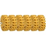Kstools - ks tools - lot de 6 gommes de nettoyage avec lamelles, ø 100 x 26 mm - 515. 1369 Kstools - ks tools - lot de 6 gommes de nettoyage avec lamelles, ø 100 x 26 mm - 515. 1369