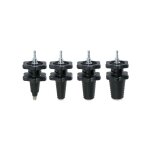 Kstools - jeu d'adaptateurs coniques de test pour circuit de refroidissement, 4 pcs