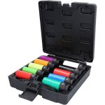 Jeu de douilles � chocs 1 / 2' sp�ciales pour jantes aluminium, 10 pcs