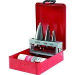 Kstools - jeu de forets alseurs coniques hss co 4 pcs en box mtal