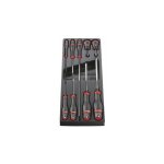 Facom - module de 9 tournevis protwist plats mod. at4pb - ce produit de marque facom est neuf. Facom - module de 9 tournevis protwist plats mod. at4pb - ce produit de marque facom est neuf.