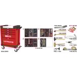 Kstools - ks tools - servante ultimate 5 tiroirs avec composition d'outils pour la carrosserie, 166 pi�ces ...