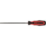 Ks tools - lime ronde emmanch�e demi - douce, l. 250 mm - 157. 0206
