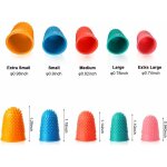 10 doigtiers en caoutchouc coussins de doigts protecteur de doigts rutilisable pais couvertures de ...