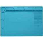 Tapis de travail  souder en silicne pour circuit imprim, tapis de travail de rparation magntique, ...